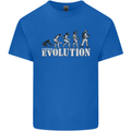 Fireman Evolution Mens Cotton T-Shirt Tee Top Royal Blue