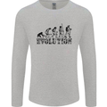 Fireman Evolution Mens Long Sleeve T-Shirt Sports Grey