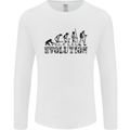 Fireman Evolution Mens Long Sleeve T-Shirt White