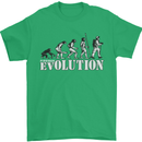 Fireman Evolution Mens T-Shirt Cotton Gildan Irish Green