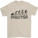 Fireman Evolution Mens T-Shirt Cotton Gildan Sand