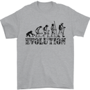 Fireman Evolution Mens T-Shirt Cotton Gildan Sports Grey