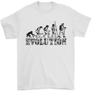 Fireman Evolution Mens T-Shirt Cotton Gildan White