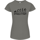 Fireman Evolution Womens Petite Cut T-Shirt Charcoal