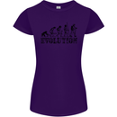 Fireman Evolution Womens Petite Cut T-Shirt Purple