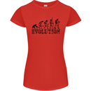Fireman Evolution Womens Petite Cut T-Shirt Red