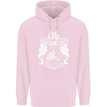 First Bike Funny Biker Motorbike Motorcyle Childrens Kids Hoodie Light Pink