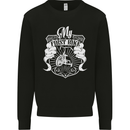 First Bike Funny Biker Motorbike Motorcyle Kids Sweatshirt Jumper Black