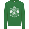 First Bike Funny Biker Motorbike Motorcyle Kids Sweatshirt Jumper Irish Green