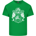 First Bike Funny Biker Motorbike Motorcyle Kids T-Shirt Childrens Irish Green