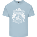 First Bike Funny Biker Motorbike Motorcyle Kids T-Shirt Childrens Light Blue