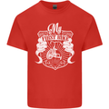 First Bike Funny Biker Motorbike Motorcyle Kids T-Shirt Childrens Red