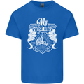 First Bike Funny Biker Motorbike Motorcyle Kids T-Shirt Childrens Royal Blue