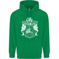 First Bike Funny Biker Motorbike Motorcyle Mens 80% Cotton Hoodie Irish Green