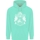 First Bike Funny Biker Motorbike Motorcyle Mens 80% Cotton Hoodie Peppermint