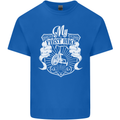 First Bike Funny Biker Motorbike Motorcyle Mens Cotton T-Shirt Tee Top Royal Blue