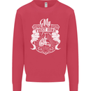 First Bike Funny Biker Motorbike Motorcyle Mens Sweatshirt Jumper Heliconia