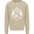 First Bike Funny Biker Motorbike Motorcyle Mens Sweatshirt Jumper Sand