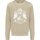First Bike Funny Biker Motorbike Motorcyle Mens Sweatshirt Jumper Sand