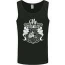 First Bike Funny Biker Motorbike Motorcyle Mens Vest Tank Top Black