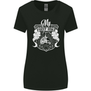 First Bike Funny Biker Motorbike Motorcyle Womens Wider Cut T-Shirt Black