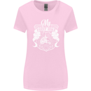 First Bike Funny Biker Motorbike Motorcyle Womens Wider Cut T-Shirt Light Pink