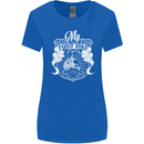 First Bike Funny Biker Motorbike Motorcyle Womens Wider Cut T-Shirt Royal Blue