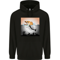 Fish Pollution Climate Change Environment Childrens Kids Hoodie Black