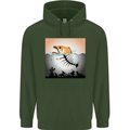 Fish Pollution Climate Change Environment Childrens Kids Hoodie Forest Green