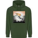Fish Pollution Climate Change Environment Childrens Kids Hoodie Forest Green