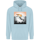 Fish Pollution Climate Change Environment Childrens Kids Hoodie Light Blue