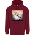 Fish Pollution Climate Change Environment Childrens Kids Hoodie Maroon