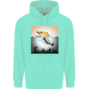 Fish Pollution Climate Change Environment Childrens Kids Hoodie Peppermint