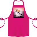 Fish Pollution Climate Change Environment Cotton Apron 100% Organic Pink