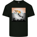 Fish Pollution Climate Change Environment Kids T-Shirt Childrens Black