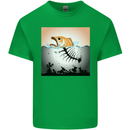Fish Pollution Climate Change Environment Kids T-Shirt Childrens Irish Green