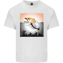 Fish Pollution Climate Change Environment Kids T-Shirt Childrens White