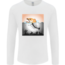 Fish Pollution Climate Change Environment Mens Long Sleeve T-Shirt White