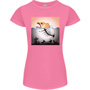 Fish Pollution Climate Change Environment Womens Petite Cut T-Shirt Azalea