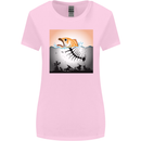 Fish Pollution Climate Change Environment Womens Wider Cut T-Shirt Light Pink