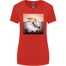 Fish Pollution Climate Change Environment Womens Wider Cut T-Shirt Red