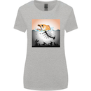 Fish Pollution Climate Change Environment Womens Wider Cut T-Shirt Sports Grey