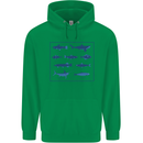 Fish Species Fishing Fisherman Shark Childrens Kids Hoodie Irish Green