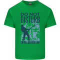 Fishing Do Not Disturb Funny Fisherman Kids T-Shirt Childrens Irish Green