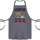 Fishing Fisherman Forecast Alcohol Beer Cotton Apron 100% Organic Steel