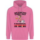 Fishing Fisherman Forecast Alcohol Beer Mens 80% Cotton Hoodie Azelea