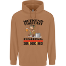 Fishing Fisherman Forecast Alcohol Beer Mens 80% Cotton Hoodie Caramel Latte
