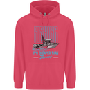 Fishing It's Cheaper Than Therapy Fisherman Childrens Kids Hoodie Heliconia