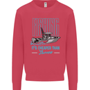 Fishing It's Cheaper Than Therapy Fisherman Kids Sweatshirt Jumper Heliconia