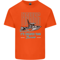 Fishing It's Cheaper Than Therapy Fisherman Kids T-Shirt Childrens Orange